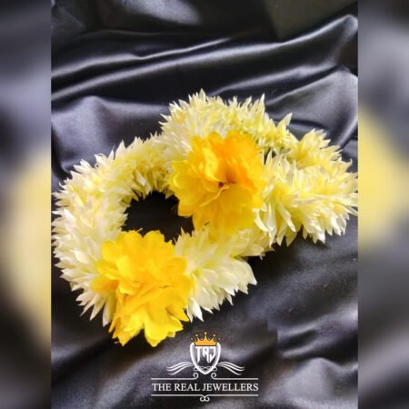 Artificial Jasmine Flowers and Roses Traditional Gajra Bracelet For Girls/Women, Bracelet For Girls/Women